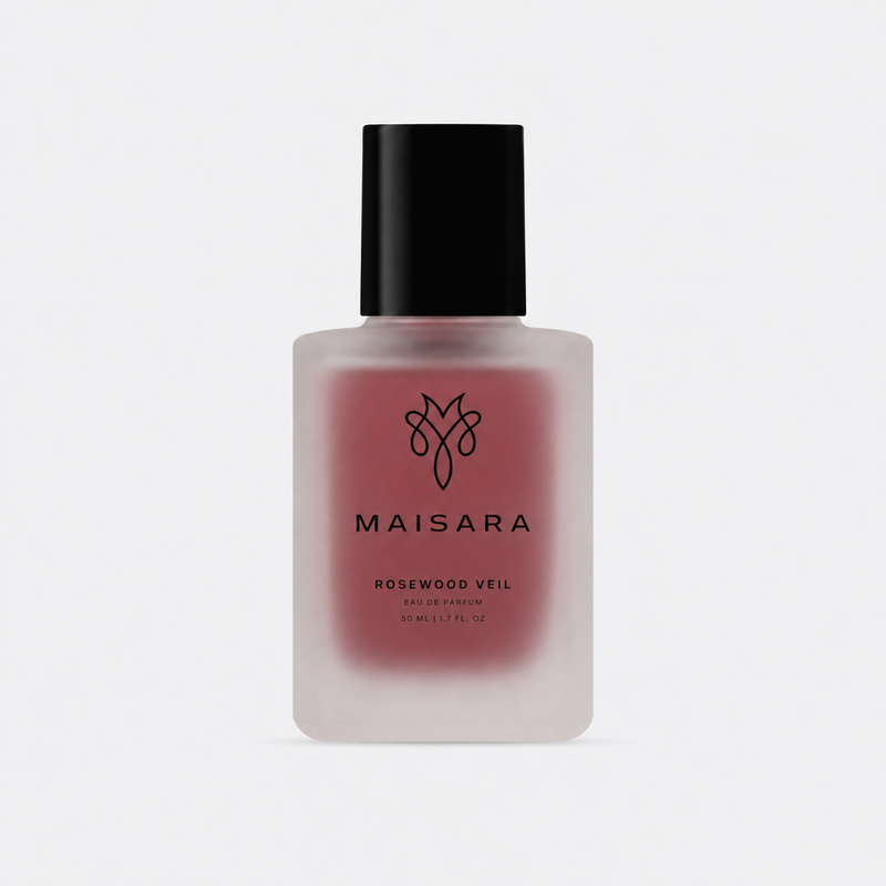 MAISARA Rosewood Veil Eau de Parfum 50 ml perfume bottle