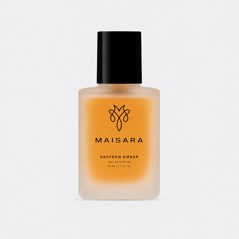 MAISARA Saffron Ember Eau de Parfum 50 ml perfume bottle