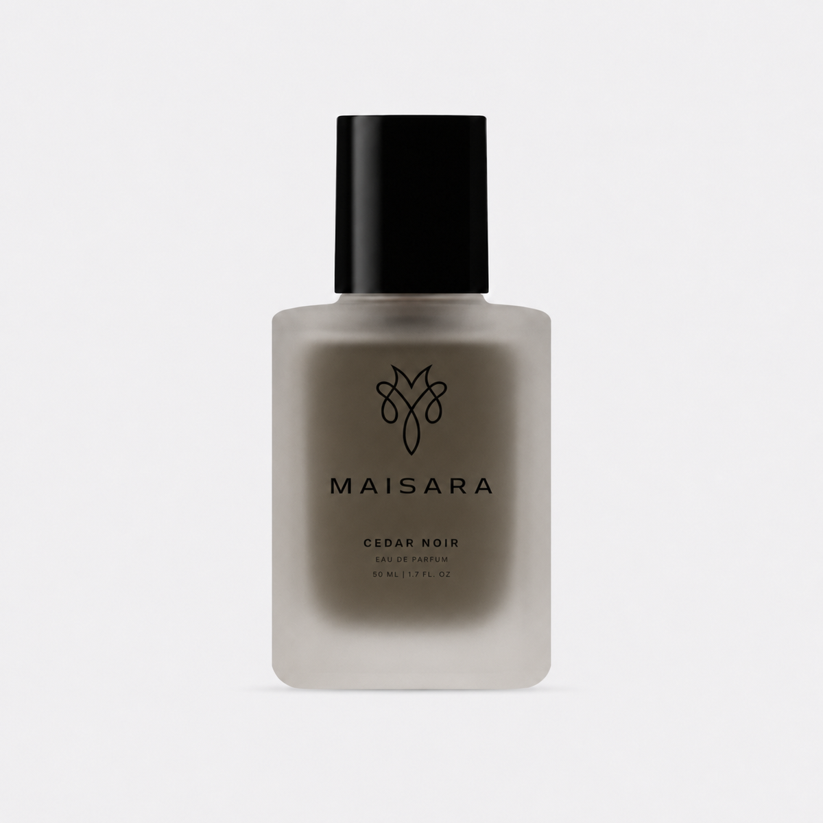 MAISARA Cedar Noir Eau de Parfum 50 ml perfume bottle