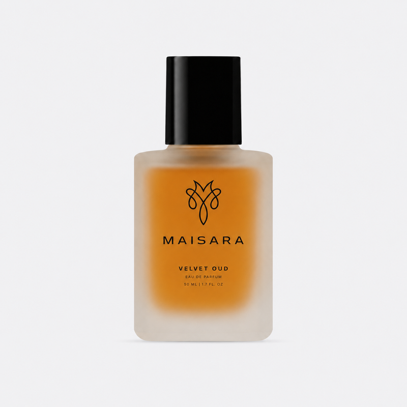 MAISARA Velvet Oud Eau de Parfum 50 ml perfume bottle