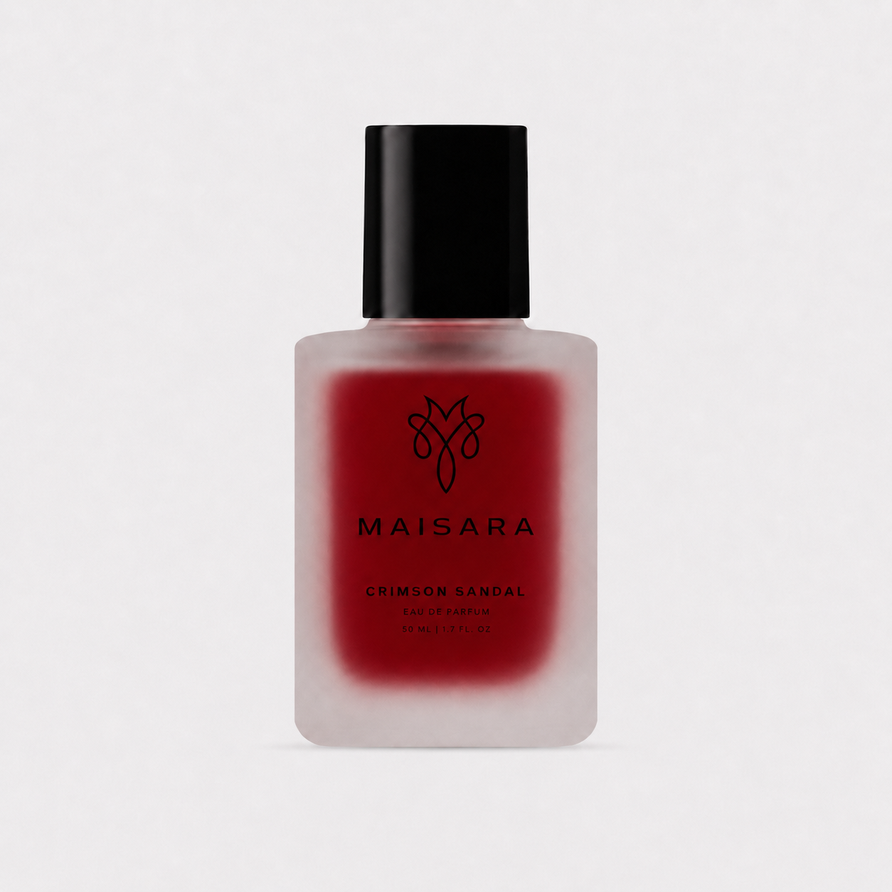 MAISARA Crimson Sandal Eau de Parfum 50 ml perfume bottle