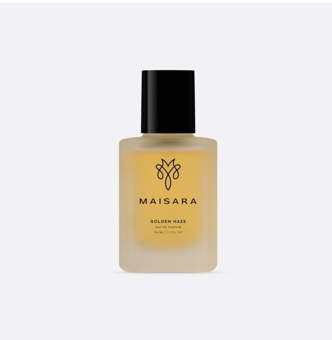 MAISARA Golden Haze Eau de Parfum 50 ml perfume bottle