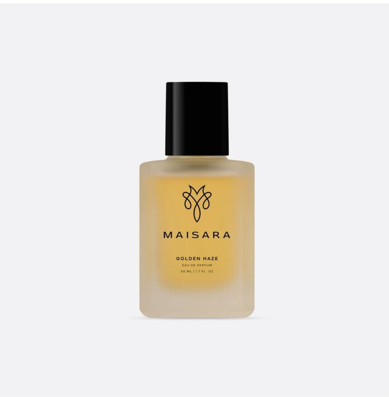 MAISARA Golden Haze Eau de Parfum 50 ml perfume bottle