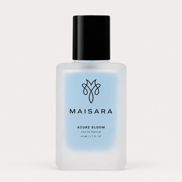 MAISARA Azure Bloom Eau de Parfum 50 ml perfume bottle